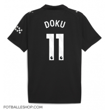 Manchester City Jeremy Doku #11 Replika Bortedrakt 2025-26 Kortermet