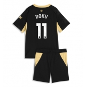 Manchester City Jeremy Doku #11 Replika Bortedrakt Barn 2026-27 Kortermet (+ bukser)