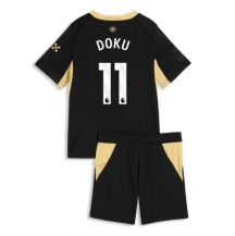 Manchester City Jeremy Doku #11 Replika Bortedrakt Barn 2026-27 Kortermet (+ bukser)