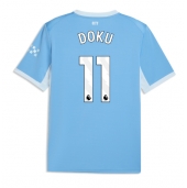 Manchester City Jeremy Doku #11 Replika Hjemmedrakt 2026-27 Kortermet