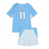 Manchester City Jeremy Doku #11 Replika Hjemmedrakt Barn 2026-27 Kortermet (+ bukser)