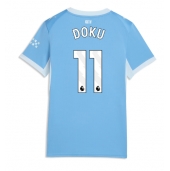 Manchester City Jeremy Doku #11 Replika Hjemmedrakt Dame 2026-27 Kortermet