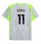 Manchester City Jeremy Doku #11 Replika Tredjedrakt 2025-26 Kortermet