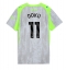 Manchester City Jeremy Doku #11 Replika Tredjedrakt Dame 2025-26 Kortermet