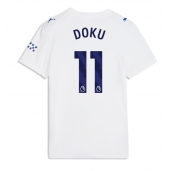 Manchester City Jeremy Doku #11 Replika Tredjedrakt Dame 2026-27 Kortermet