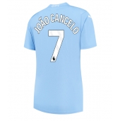 Manchester City Joao Cancelo #7 Replika Hjemmedrakt Dame 2023-24 Kortermet
