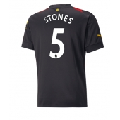 Manchester City John Stones #5 Replika Bortedrakt 2022-23 Kortermet
