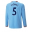 Manchester City John Stones #5 Replika Hjemmedrakt 2022-23 Langermet