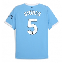 Manchester City John Stones #5 Replika Hjemmedrakt 2025-26 Kortermet