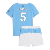 Manchester City John Stones #5 Replika Hjemmedrakt Barn 2025-26 Kortermet (+ bukser)