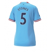 Manchester City John Stones #5 Replika Hjemmedrakt Dame 2022-23 Kortermet
