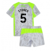 Manchester City John Stones #5 Replika Tredjedrakt Barn 2025-26 Kortermet (+ bukser)