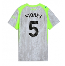 Manchester City John Stones #5 Replika Tredjedrakt Dame 2025-26 Kortermet