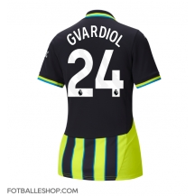 Manchester City Josko Gvardiol #24 Replika Bortedrakt Dame 2024-25 Kortermet