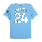 Manchester City Josko Gvardiol #24 Replika Hjemmedrakt 2025-26 Kortermet