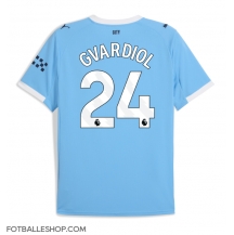 Manchester City Josko Gvardiol #24 Replika Hjemmedrakt 2025-26 Kortermet