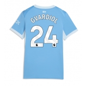 Manchester City Josko Gvardiol #24 Replika Hjemmedrakt Dame 2026-27 Kortermet