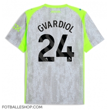 Manchester City Josko Gvardiol #24 Replika Tredjedrakt 2025-26 Kortermet
