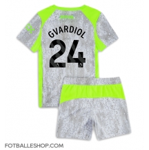 Manchester City Josko Gvardiol #24 Replika Tredjedrakt Barn 2025-26 Kortermet (+ bukser)