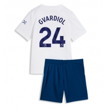 Manchester City Josko Gvardiol #24 Replika Tredjedrakt Barn 2026-27 Kortermet (+ bukser)