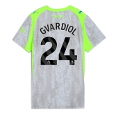 Manchester City Josko Gvardiol #24 Replika Tredjedrakt Dame 2025-26 Kortermet