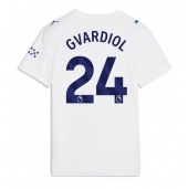 Manchester City Josko Gvardiol #24 Replika Tredjedrakt Dame 2026-27 Kortermet
