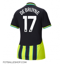 Manchester City Kevin De Bruyne #17 Replika Bortedrakt Dame 2024-25 Kortermet