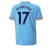 Manchester City Kevin De Bruyne #17 Replika Hjemmedrakt 2022-23 Kortermet