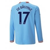 Manchester City Kevin De Bruyne #17 Replika Hjemmedrakt 2022-23 Langermet
