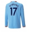 Manchester City Kevin De Bruyne #17 Replika Hjemmedrakt 2022-23 Langermet