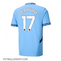 Manchester City Kevin De Bruyne #17 Replika Hjemmedrakt 2024-25 Kortermet