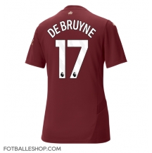 Manchester City Kevin De Bruyne #17 Replika Tredjedrakt Dame 2024-25 Kortermet