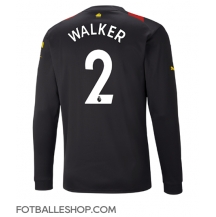 Manchester City Kyle Walker #2 Replika Bortedrakt 2022-23 Langermet