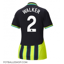 Manchester City Kyle Walker #2 Replika Bortedrakt Dame 2024-25 Kortermet