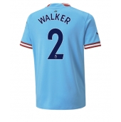 Manchester City Kyle Walker #2 Replika Hjemmedrakt 2022-23 Kortermet