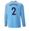 Manchester City Kyle Walker #2 Replika Hjemmedrakt 2022-23 Langermet