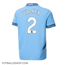 Manchester City Kyle Walker #2 Replika Hjemmedrakt 2024-25 Kortermet