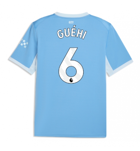 Manchester City Marc Guehi #6 Replika Hjemmedrakt 2026-27 Kortermet Manchester City Marc Guehi #6 Replika Hjemmedrakt 2026-27 Kortermet