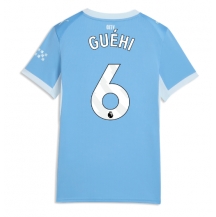 Manchester City Marc Guehi #6 Replika Hjemmedrakt Dame 2026-27 Kortermet