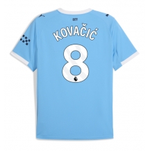 Manchester City Mateo Kovacic #8 Replika Hjemmedrakt 2025-26 Kortermet