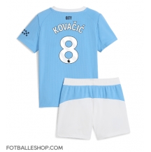 Manchester City Mateo Kovacic #8 Replika Hjemmedrakt Barn 2025-26 Kortermet (+ bukser)