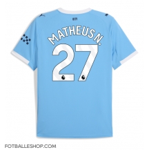 Manchester City Matheus Nunes #27 Replika Hjemmedrakt 2025-26 Kortermet