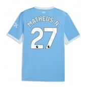 Manchester City Matheus Nunes #27 Replika Hjemmedrakt 2026-27 Kortermet