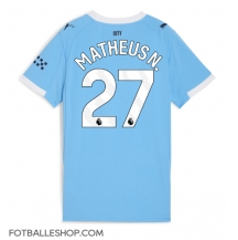 Manchester City Matheus Nunes #27 Replika Hjemmedrakt Dame 2025-26 Kortermet