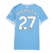 Manchester City Matheus Nunes #27 Replika Hjemmedrakt Dame 2026-27 Kortermet