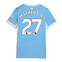 Manchester City Matheus Nunes #27 Replika Hjemmedrakt Dame 2026-27 Kortermet