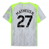 Manchester City Matheus Nunes #27 Replika Tredjedrakt 2025-26 Kortermet