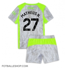 Manchester City Matheus Nunes #27 Replika Tredjedrakt Barn 2025-26 Kortermet (+ bukser)