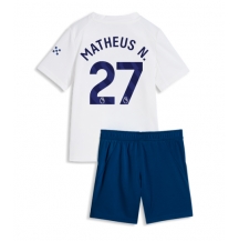 Manchester City Matheus Nunes #27 Replika Tredjedrakt Barn 2026-27 Kortermet (+ bukser)