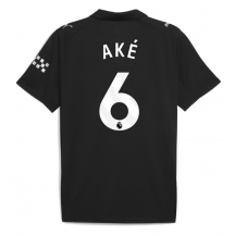 Manchester City Nathan Ake #6 Replika Bortedrakt 2025-26 Kortermet